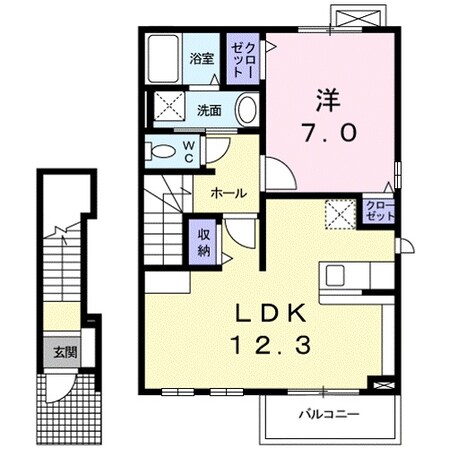 ブリーズヒルの物件間取画像